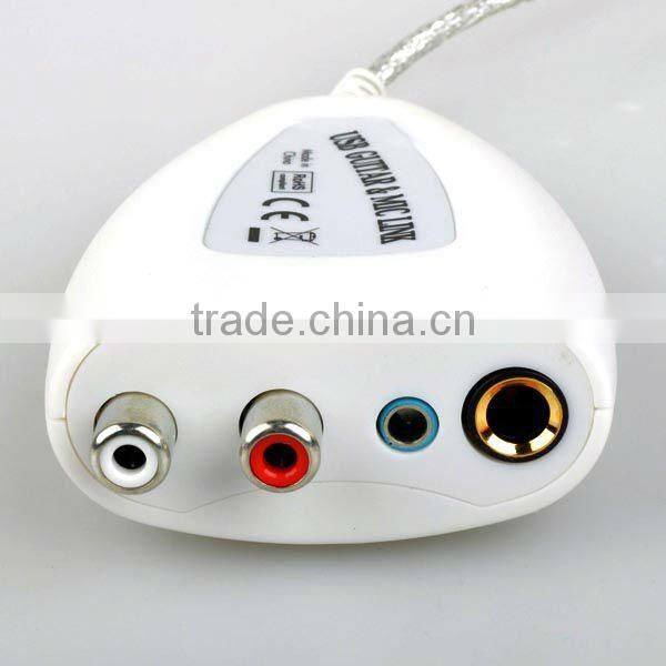 Mini USB Interface Guitar Link Cable to PC/MAC/Speaker