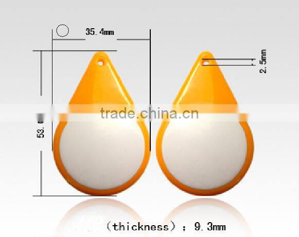 T5577 Chip Door Access Key Fob for Access Control of Lift and Room