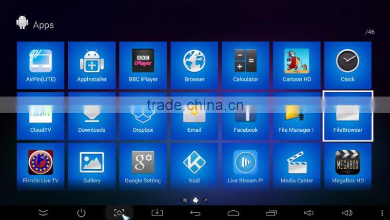 2016 Newest RK3229 MXR Smart Android tv box Quad Core 1G/8G TV Box Support 4K*2K H.265 HDMI 2.0