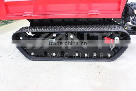 High quality mini hydraulic tracked power dumper BY1000M