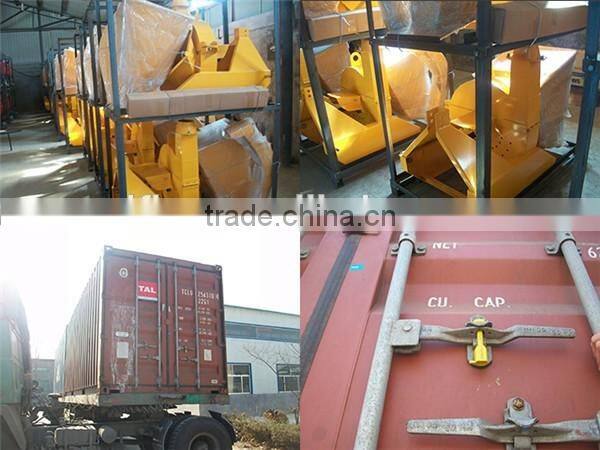 BX series tractor mounted wood chipper with hydraulic feeding