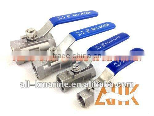 Stainless Steel Screwed End Ball Valves
