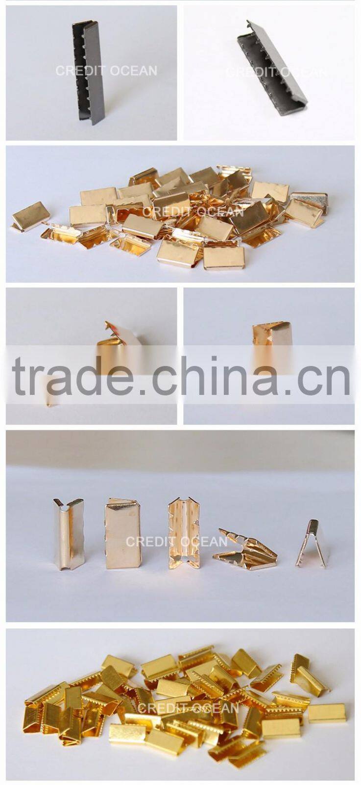 CREDIT OCEAN metal tape end for elastic