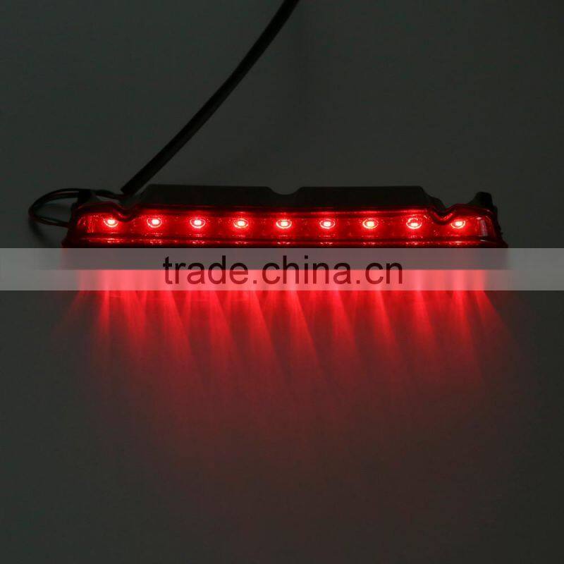 Air Wing Luggage Rack LED Tail Brake Light For Road King Road Glide 14-17