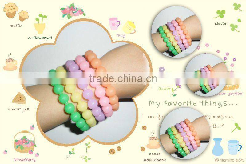 Fancy Silicone Beaded Bracelet