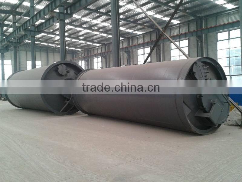 Batch Tyre Pyrolysis Plant Refine Waste Tyre To Oil Anti-explosion