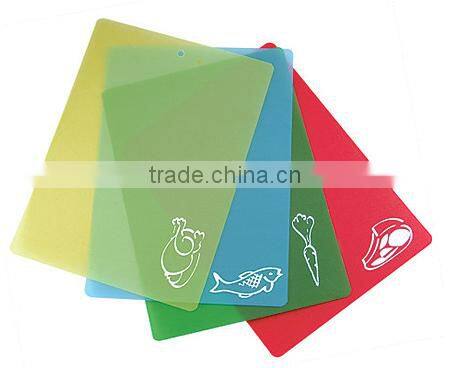 4pcs in1 set Multi-purpose Flexible Chopping Mats