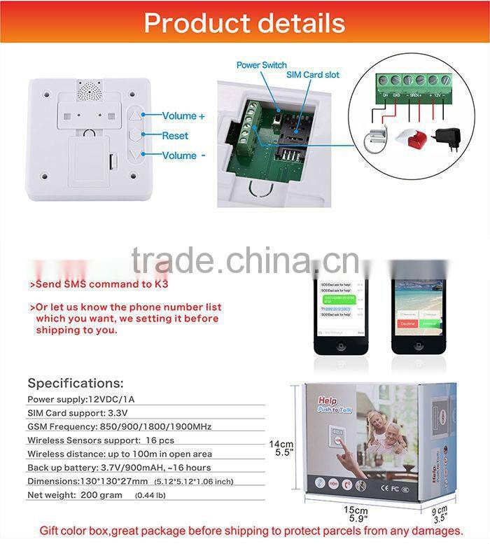 Wireless GSM Burglar Alarm System