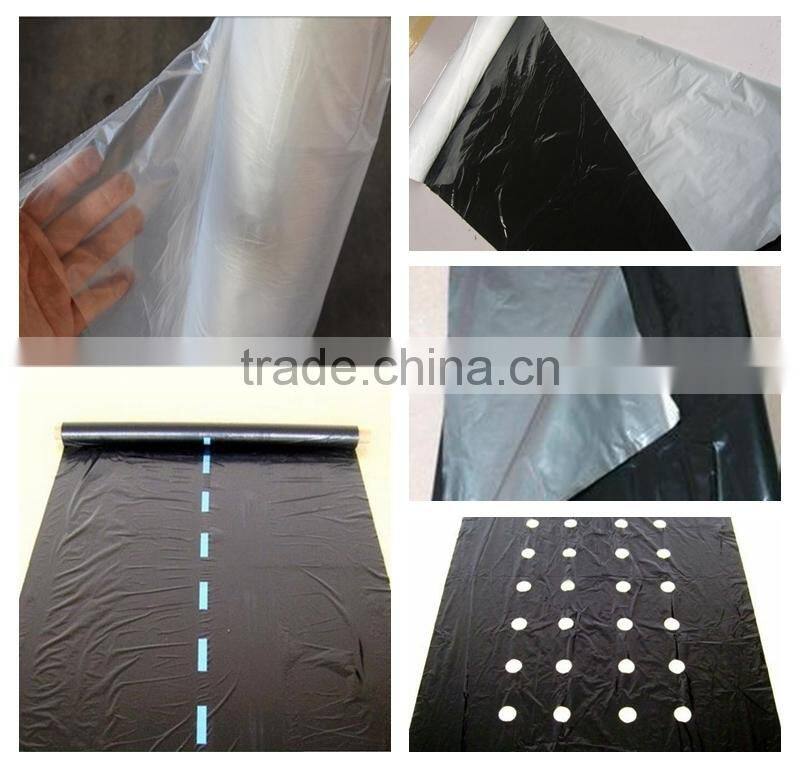 high quality agricultural black polyethylene plastic mulch film for strawberry