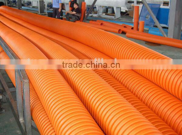 Corrugated conduit communications cable plastic Modified PP pipe MPP pipe