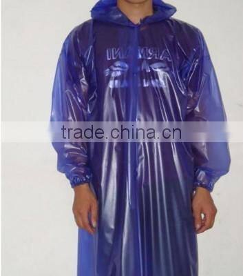High flexibility raincoat PVC film