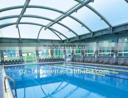 10 years guaranteed twin-wall polycarbonate hollow sheet