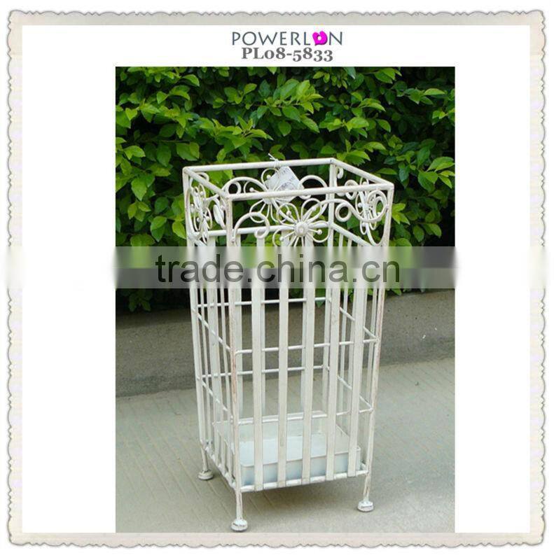 Wholesale Vintage Outdoor Wrought Irons Metal Umbrella Holder