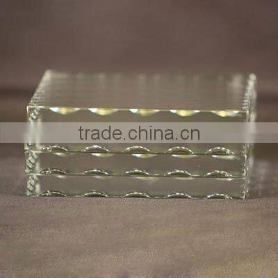 square glass cup coaster