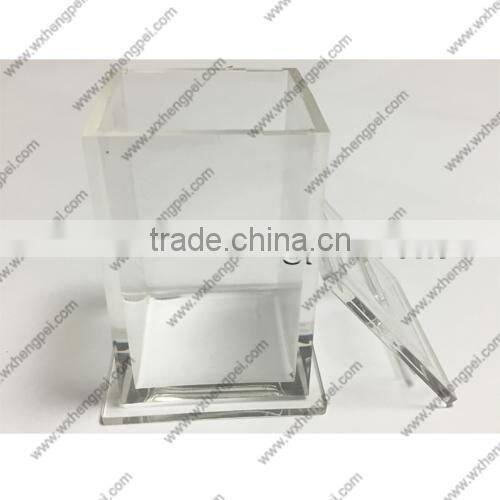 Transparent cleverish portable piggy bank rectangle storage box