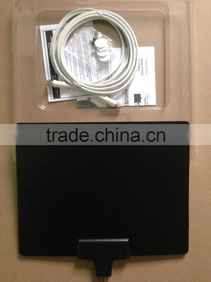2015 professional manufacture digital indoor tv antenna DVB-T2 reciever antennas