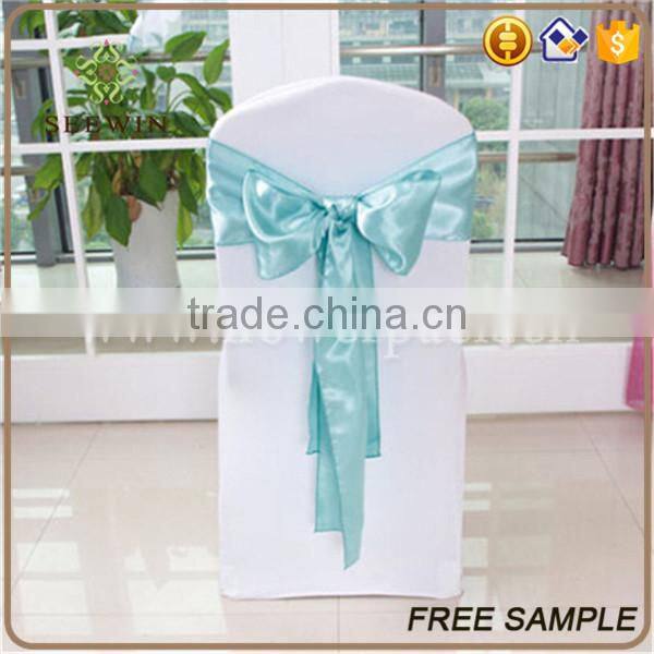 cheap satin chair sashes for wedding deco