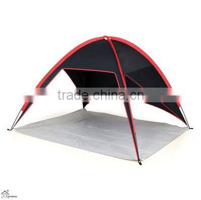 Black large beach sun shade tent folding tent for beach