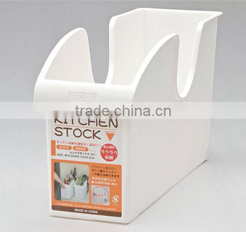 Wholesale Stock Antiskid Bathroom Kitchen Plastic Storage Box