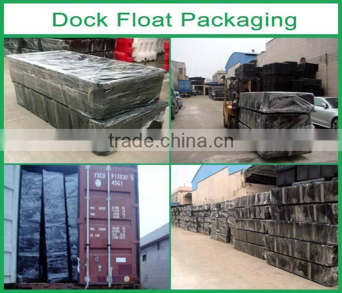 plastic floating dock for yacht