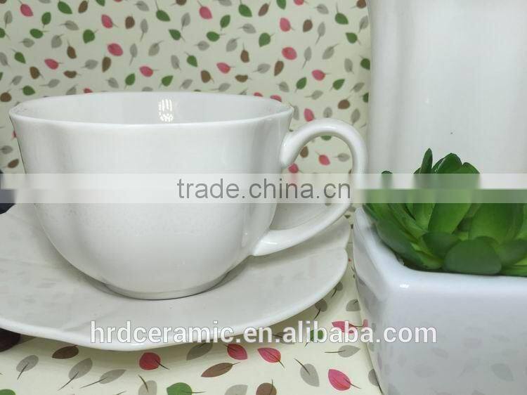 Stocked coffee mug with dish