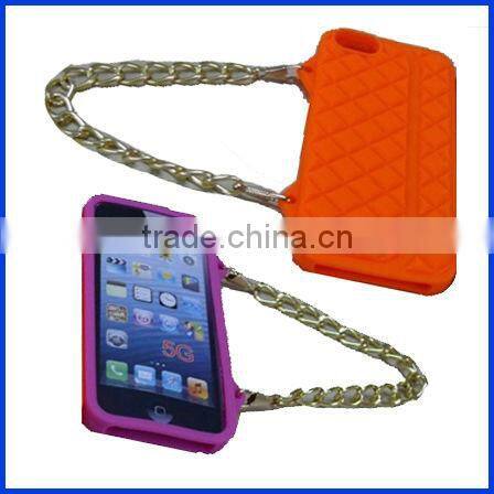 2013 hot sale wallet style Silicone Phone Handbag