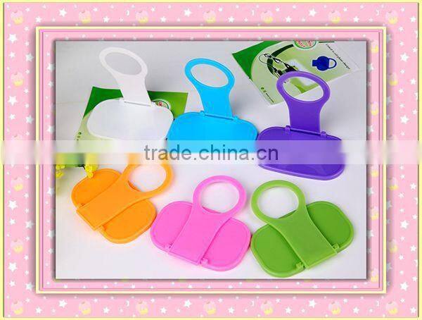 Silicone cell phone charger holder
