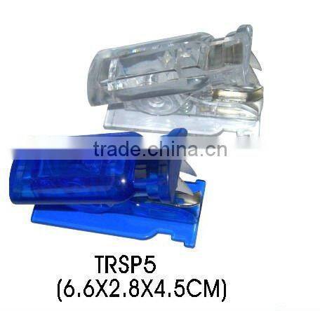Medicine bottle shape plastic staple remover
