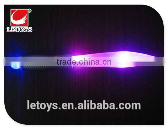 30cm factory supply plastic LED flashing short weapon toys musical sword