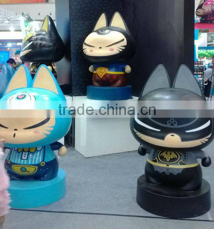 Fiberglass cat cartoons