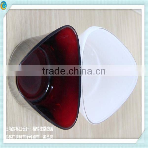 tealight holder long stem clear tealight glass candle holder