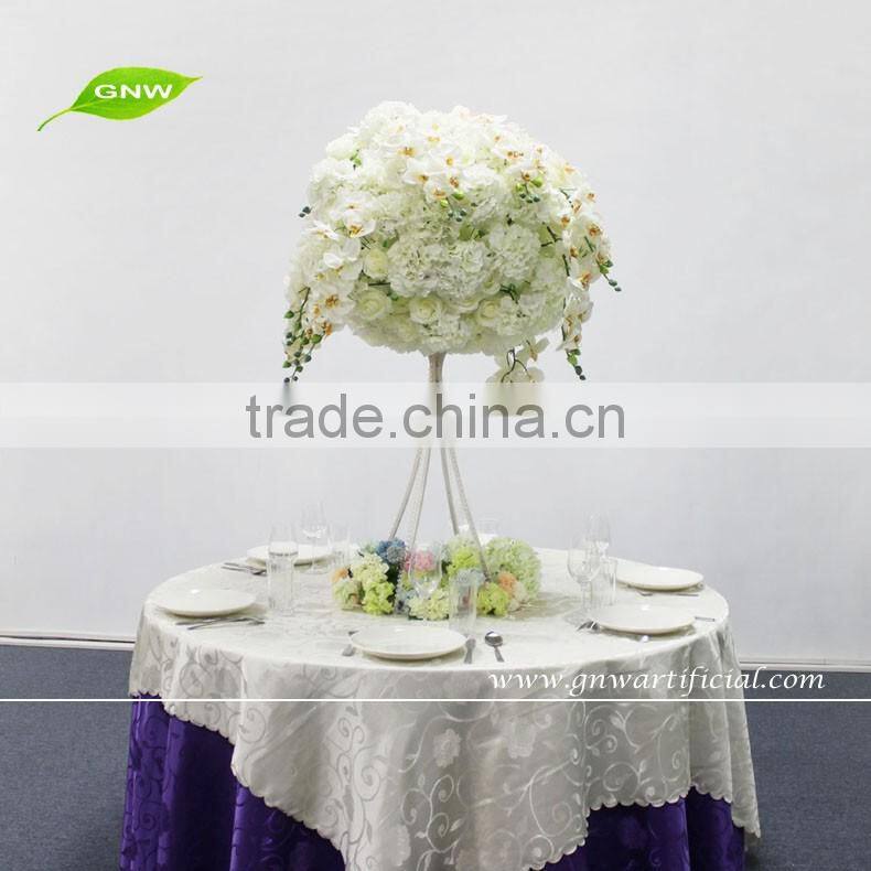 GNW 5ft high wisteria flower artificial wedding table tree centerpieces white tree wedding decor