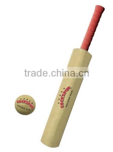 New products 2017 low price best thick edge custom logo wood tennis ball cricket bat in red grips wholesale made in china
