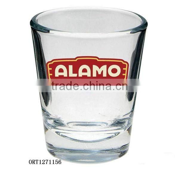hot sales clear shot glass cup for wholesale