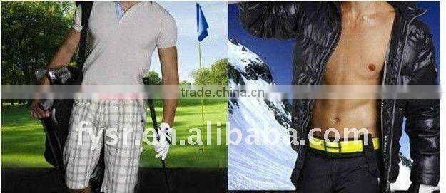 colored silicone golf belt eco garment belt for girls and boys