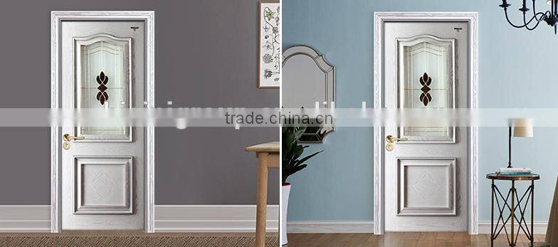 Modern design American style wooden door security door (BG10-M485)