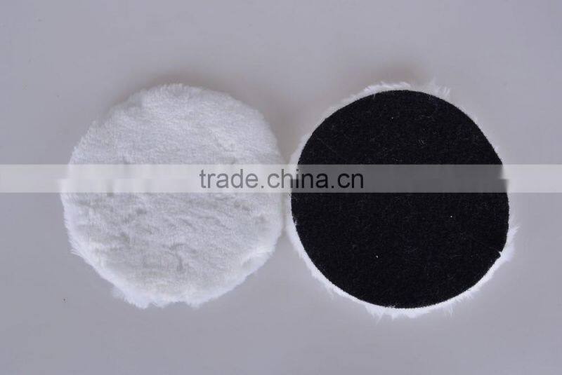 Cheap woolen polishing pad Skin buffing pad 4.5''-8''
