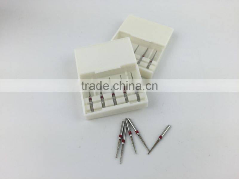 Mini high-quality electroplated diamond dental polishing bur set