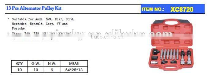 13Pcs Alternator Pulley Kit