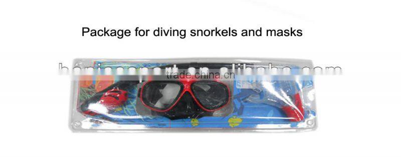Silicone and PC floating swimming snorkel(SK-403)