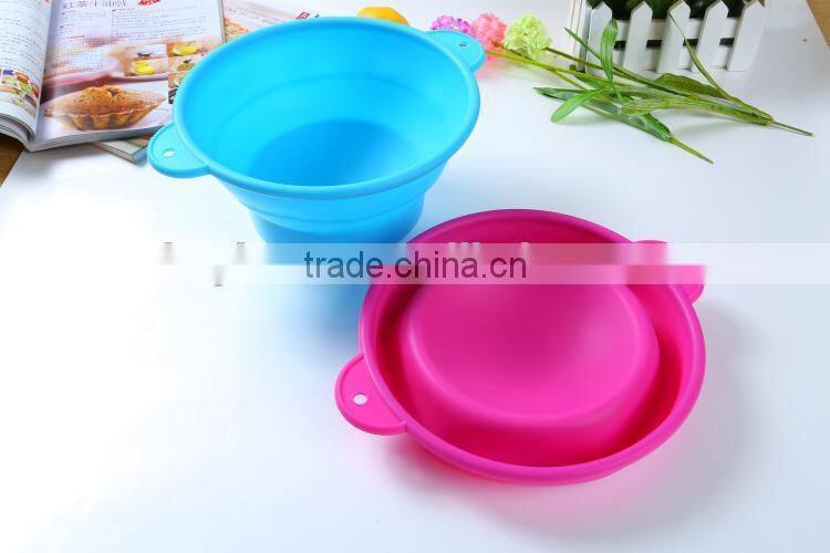 Microwave Safe Silicone Bowls Multifunction Collapsible kitchen Bowl