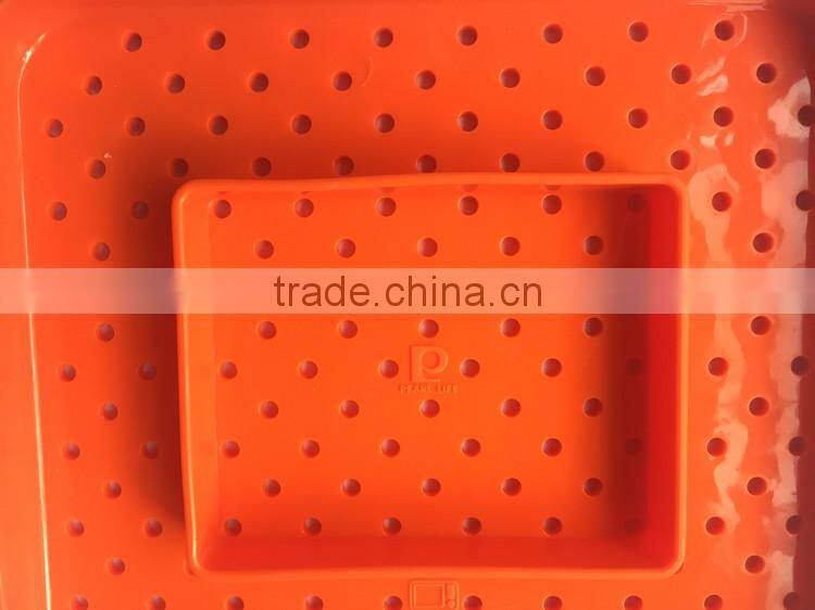 Advanced Kitchen Tools Silicone Non Stick Fat Reducing Mat Microwave Biscuit Baking Tray