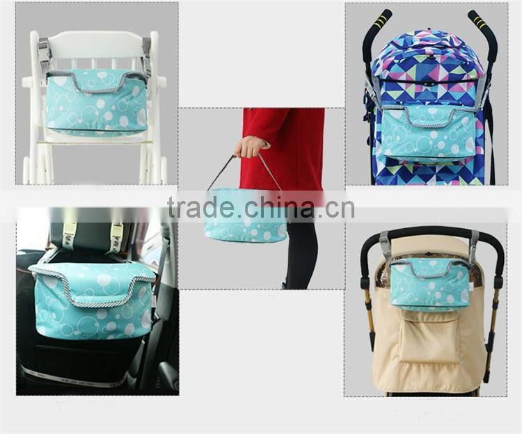 Beautyful hanging baby stroller organizer bag for mom