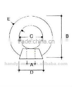 Marine Lifting Eye Nut