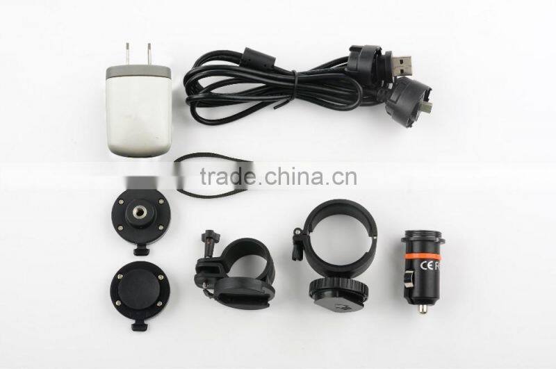 2016 New Extreme Action Sport Full HD 1080P Waterproof Sport Helmet Action Camera DV Camcorder