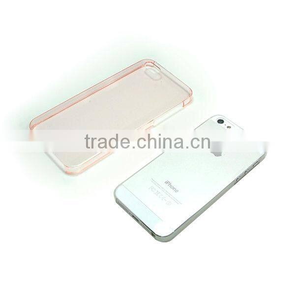 High quality hot selling Ultrathin(0.35mm) PC Case For iphone5/high quality Super thin Ultra light PP case for iPhone5