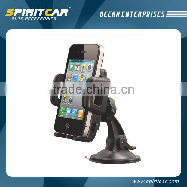 Flexible Windshield Mobile Holder , Car Mount for iPhone 6 , 6+ , 5s , Samsung Galaxy Note 4 , 3