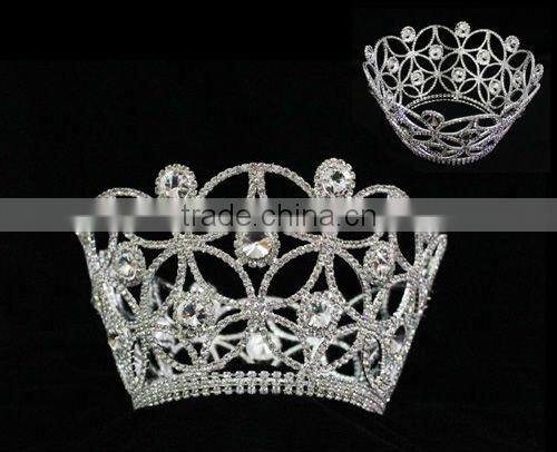 Fashion Wedding Crowns Crystal Pageant Full Crown Hair Jewelry