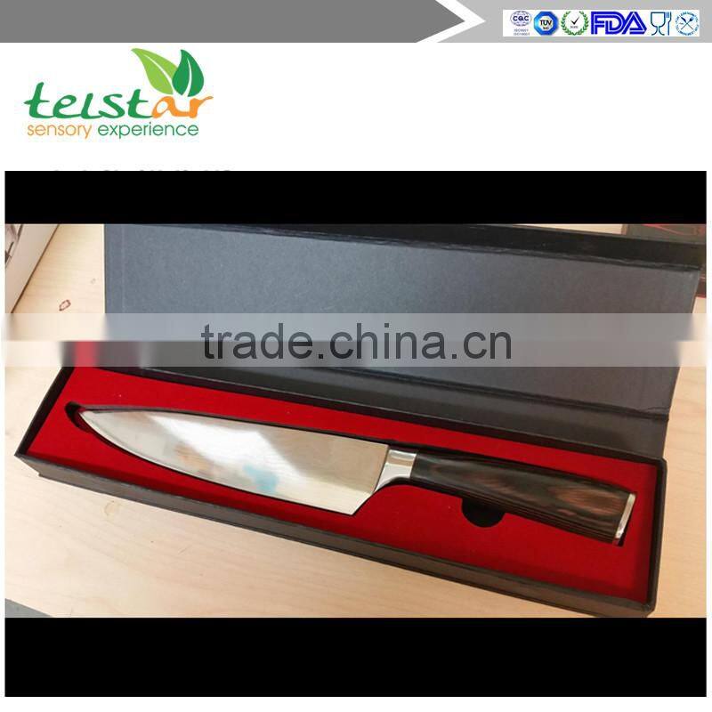 8-inch Chef Knife VG 10 Japanese Stainless Steel Gyutou Knife with Ergonomic Handle