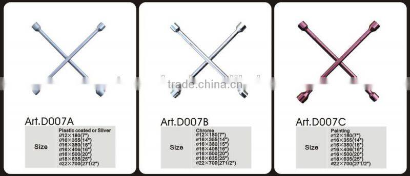 Cross rim wrench adjustable wrenches